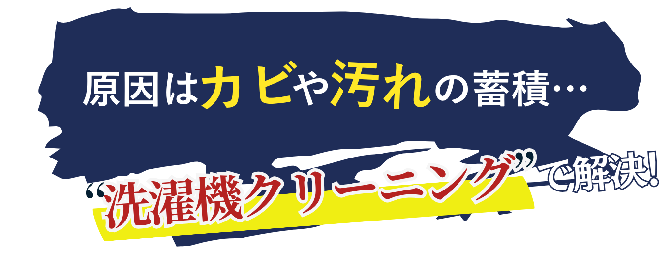 洗濯機クリーニングで解決！
